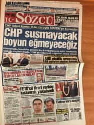 Sözcü Gazetesi, 17 Ağustos 2017,  Uğur Dündar, Emin Çölasan, Yılmaz Özdil, Gürsel Tekin, Saygı Öztürk, Mustafa Akaydın, Rahmi Turan, Asuman Aranca, Zeynep Gürcanlı, İsmet Yılmaz, Necati Doğru, Soner Yalçın, Yekta G. Özden, Ege Cansen, Toniuge, Mahmut, Ela, Ben Yedder, Napole, Rovany, Espanya, Galatasaray, Özbek, Riva, Başkan Dursun Özbek, Cimbom, G.Saray, Tudor, Igor Tudor, Sinan Gümüş, Fiorentina, Juventus, Asamoah, Vida, Linnes, Beşiktaş, Pepe, Negredo, Lens, Medel, Fabri, Adriano, Mitrovic, Quaresma, Babel, Atiba, Talisca, Senol Günes, Gökhan Gönül, Adriano, Carole, Burak Yılmaz, Irfan Aktar, Nazifoğlu, Ali Sami Yen, Sedat Doğan, Mert Yaşar