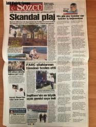 Sözcü Gazetesi, 17 Ağustos 2017,  Uğur Dündar, Emin Çölasan, Yılmaz Özdil, Gürsel Tekin, Saygı Öztürk, Mustafa Akaydın, Rahmi Turan, Asuman Aranca, Zeynep Gürcanlı, İsmet Yılmaz, Necati Doğru, Soner Yalçın, Yekta G. Özden, Ege Cansen, Toniuge, Mahmut, Ela, Ben Yedder, Napole, Rovany, Espanya, Galatasaray, Özbek, Riva, Başkan Dursun Özbek, Cimbom, G.Saray, Tudor, Igor Tudor, Sinan Gümüş, Fiorentina, Juventus, Asamoah, Vida, Linnes, Beşiktaş, Pepe, Negredo, Lens, Medel, Fabri, Adriano, Mitrovic, Quaresma, Babel, Atiba, Talisca, Senol Günes, Gökhan Gönül, Adriano, Carole, Burak Yılmaz, Irfan Aktar, Nazifoğlu, Ali Sami Yen, Sedat Doğan, Mert Yaşar