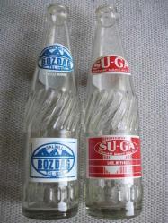 KOLEKSİYONLUK GAZOZ ŞİŞELERİ - 2 FARKLI  GAZOZ ŞİŞESİ