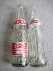 KOLEKSİYONLUK GAZOZ ŞİŞELERİ - 2 FARKLI  GAZOZ ŞİŞESİ