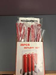 Almanya 1970 Askı standlı paslanmaz sofra takımı