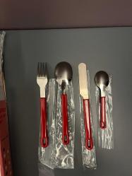 Almanya 1970 Askı standlı paslanmaz sofra takımı