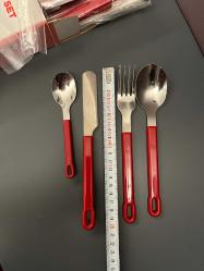 Almanya 1970 Askı standlı paslanmaz sofra takımı