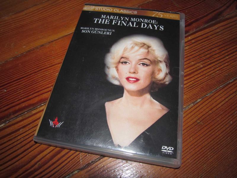 MARİLYN MONROE NUN SON GÜNLERİ DVD Efemera kitantik  