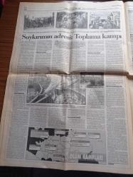 Cumhuriyet Gazetesi - 12 Eylül 1999 - Kurucusu Yunus Nadi - İlhan Selçuk - Ali Sirmen - Oktay Akbal - Hingis Finalde - Galatasaray Hertha Berlin Niyetine - Fatih Terim - Hakan Şükür - Yalova'da Rant Paylaşımı İhaleler MHP Ve ANAP'a - Yunan Kanı İstemem Diyen Sağlık Bakanı Osman Durmuş Yunan Rakısını Ankara'ya Götürmüş - Darbenin Yıldönümü - 56. Venedik Film Festivali - İsveç Büyükelçisi Kıbrıs Bir Barış Adası Olmalı