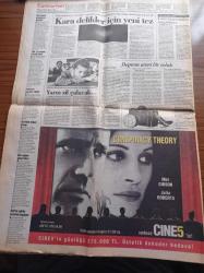 Cumhuriyet Gazetesi - 12 Eylül 1999 - Kurucusu Yunus Nadi - İlhan Selçuk - Ali Sirmen - Oktay Akbal - Hingis Finalde - Galatasaray Hertha Berlin Niyetine - Fatih Terim - Hakan Şükür - Yalova'da Rant Paylaşımı İhaleler MHP Ve ANAP'a - Yunan Kanı İstemem Diyen Sağlık Bakanı Osman Durmuş Yunan Rakısını Ankara'ya Götürmüş - Darbenin Yıldönümü - 56. Venedik Film Festivali - İsveç Büyükelçisi Kıbrıs Bir Barış Adası Olmalı