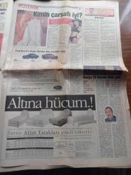 Milliyet Gazetesi - 25 Mart 1995 - Fenerbahçe Başkanı Ali Şen'den Tansu Çiller'e Hediye - Beşiktaş Altay'a Fark Attı 8 2 - Ertuğrul Sağlam - Asıl Balyoz Tunceli'de - Şemdin Sakık Grubu Kıskaçta - PKK'nın Halka Sızma Çabası - Çekiç Güç Jetleri Havada - Usul Usul Saddam'a Doğru - Mesut Yılmaz Mesut Döndü - Fethullah Hoca Bülent Ecevit Görüşmesi