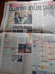 Milliyet Gazetesi - 25 Mart 1995 - Fenerbahçe Başkanı Ali Şen'den Tansu Çiller'e Hediye - Beşiktaş Altay'a Fark Attı 8 2 - Ertuğrul Sağlam - Asıl Balyoz Tunceli'de - Şemdin Sakık Grubu Kıskaçta - PKK'nın Halka Sızma Çabası - Çekiç Güç Jetleri Havada - Usul Usul Saddam'a Doğru - Mesut Yılmaz Mesut Döndü - Fethullah Hoca Bülent Ecevit Görüşmesi