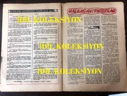 Büyük Doğu Dergisi (Dönemine ait, Orijinal) - Necip Fazıl Kısakürek - 43. SAYI - 23 AĞUSTOS 1946 - CAFER SENO - KAZIM NAMİ - ADIDEĞMEZ - BEDRİ RAHMİ - KULAK MİSAFİRİ - ÖMER RIZA - SALİH ZEKİ - ZAHİR GÜVEMLİ - SAMİHA AYVERDİ - REŞAD EKREM - NECLA MARAŞ - NESLİHAN KISAKÜREK - FAHRİ ERDİNÇ - REFİK FİKRET - RIZA BEŞER - AVRUPA'YI ANLASAN KENDİNİ BULURDUN - AVRUPALILIK ZÜPPESİ - İTE AVRUPA İŞTE AMERİKA - HALK DİVANI - NEBAT ve KANTO - İÇ TEKEVVÜNDE DIŞ KORKU - YÜKÜLE-LE ve SEZAN - GARPTA DİN - HADİSELERİN MUHASEBESİ - EKMEK DERDİ - YENİ ALMANYA - AKDENİZ'LE KARADENİZ ARASINDA - RUHÇULUK ve BU HARP - MESİHPAŞA İMAMI - ÇANAKKALE BOĞAZI - ANADOLU MEKTUPLARI - ZAVALLI TÜRKÇE