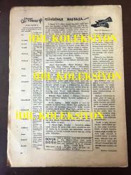 Büyük Doğu Dergisi (Dönemine ait, Orijinal) - Necip Fazıl Kısakürek - 43. SAYI - 23 AĞUSTOS 1946 - CAFER SENO - KAZIM NAMİ - ADIDEĞMEZ - BEDRİ RAHMİ - KULAK MİSAFİRİ - ÖMER RIZA - SALİH ZEKİ - ZAHİR GÜVEMLİ - SAMİHA AYVERDİ - REŞAD EKREM - NECLA MARAŞ - NESLİHAN KISAKÜREK - FAHRİ ERDİNÇ - REFİK FİKRET - RIZA BEŞER - AVRUPA'YI ANLASAN KENDİNİ BULURDUN - AVRUPALILIK ZÜPPESİ - İTE AVRUPA İŞTE AMERİKA - HALK DİVANI - NEBAT ve KANTO - İÇ TEKEVVÜNDE DIŞ KORKU - YÜKÜLE-LE ve SEZAN - GARPTA DİN - HADİSELERİN MUHASEBESİ - EKMEK DERDİ - YENİ ALMANYA - AKDENİZ'LE KARADENİZ ARASINDA - RUHÇULUK ve BU HARP - MESİHPAŞA İMAMI - ÇANAKKALE BOĞAZI - ANADOLU MEKTUPLARI - ZAVALLI TÜRKÇE