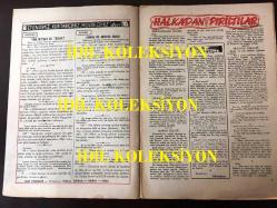 Büyük Doğu Dergisi (Dönemine ait, Orijinal) - Necip Fazıl Kısakürek - 46. SAYI - 13 EYLÜL 1946 - CAFER SENO - ADIDEĞMEZ - REŞAD EKREM - SAMİHA AYVERDİ - MUHİDDİN DİLEGE - KULAK MİSAFİRİ - ÖMER RIZA - ZAHİR GÜVEMLİ - SALİH ZEKİ - REFİK FİKRET - SAMİ KARAYEL - M. TURHAN TAN - KAZIM NAMİ - NESLİHAN KISAKÜREK - HEP KUMAR! - BAŞYÜCELİKTE CEZA ÖLÇÜSÜ - MEMURLUK-MEMURLAR - YİNE İKTİSAT ve TİCARET - HALKADAN PIRILTILAR - ÇUBUKDAR MEHMET BEY - TELEVİZYONDAN NELER BEKLENİYOR? - HADİSELERİN MUHASEBESİ - BİZ ve KOMŞULARIMIZ - ALTIN PARMAKLAR - MESİHPAŞA İMAMI - HALİS TARİH ÖLÇÜSÜ: 3 - OLGUNLUK DAVASI - ZAVALLI TÜRKÇE