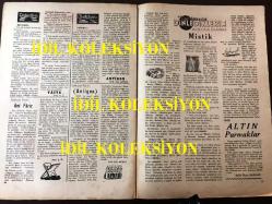 Büyük Doğu Dergisi (Dönemine ait, Orijinal) - Necip Fazıl Kısakürek - 46. SAYI - 13 EYLÜL 1946 - CAFER SENO - ADIDEĞMEZ - REŞAD EKREM - SAMİHA AYVERDİ - MUHİDDİN DİLEGE - KULAK MİSAFİRİ - ÖMER RIZA - ZAHİR GÜVEMLİ - SALİH ZEKİ - REFİK FİKRET - SAMİ KARAYEL - M. TURHAN TAN - KAZIM NAMİ - NESLİHAN KISAKÜREK - HEP KUMAR! - BAŞYÜCELİKTE CEZA ÖLÇÜSÜ - MEMURLUK-MEMURLAR - YİNE İKTİSAT ve TİCARET - HALKADAN PIRILTILAR - ÇUBUKDAR MEHMET BEY - TELEVİZYONDAN NELER BEKLENİYOR? - HADİSELERİN MUHASEBESİ - BİZ ve KOMŞULARIMIZ - ALTIN PARMAKLAR - MESİHPAŞA İMAMI - HALİS TARİH ÖLÇÜSÜ: 3 - OLGUNLUK DAVASI - ZAVALLI TÜRKÇE