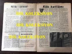 Büyük Doğu Dergisi (Dönemine ait, Orijinal) - Necip Fazıl Kısakürek - 48. SAYI - 27 EYLÜL 1946 - KAZIM NAMİ - MAZHAR ÖNAD - ADIDEĞMEZ - REŞAD EKREM - MAHMUD RAGIP - MUHİDDİN DİLEGE - ZAHİR GÜVEMLİ - ÖMER RIZA - SALİH ZEKİ - RİZA BEŞER - SAMİHA AYVERDİ - SAMİ KARAYEL - SELAHADDİN GÜNGÖR - NESLİHAN KISAKÜREK - BİZDE OLMAYAN ŞEY - GARP SİSEM DEMEKTİR - POETİKA 1 - ŞİİR NEDİR? KÖK KATLİAMI - TURİZMA BAKANLIĞI - DİNİNİZİ ÖĞRENİNİZ, MÜSLİM, MÜMİN - İNGİLİZ DOSTLUĞU - ALMANYA - MÜHİM BİR ALET - SULHLE HARP ARASINDA - MÜHNAL SULTANLIK - YAİYE KASİDESİ - MÜNHAL SULTANLIK - MESİHPAŞA İMAMI - İÇ YÜZÜYLE ABDÜLHAMİT: 1 - ZAVALLI TÜRKÇE - MUAŞERET EDEBİ - BU İNKILAP NASIL BAŞLADI?