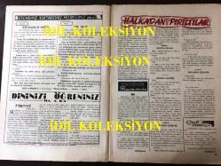Büyük Doğu Dergisi (Dönemine ait, Orijinal) - Necip Fazıl Kısakürek - 50. SAYI - 11 EKİM 1946 - CAFER SENO - ADIDEĞMEZ - MİRAÇ KATIRCIOĞLU - REMZİ DÖLENSOY - KADRİ DEMİROL - NİZAMETTİN NAZİF - SALİH ZEKİ - RİZA BEŞER - SAMİHA AYVERDİ - REFİK FİKRET - SAMİ KARAYEL - HALİL NUSRET - NESLİHAN KISAKÜREK - POETİKA 3: ŞİİRİN GAYESİ - CADDEMİZDE İNKILAP - KADIN ÇALIŞMALI! - DİNİNİZİ ÖĞRENİNİZ - HALKADAN PIRILTILAR - EBÜLKASIM KUŞEYRİ - HAVANIN MEÇHULLERİ - KARİKATÜR SANAT OLUNCA - NÜREMBERG ve BABIALİ - HERAKLES - MİMİYE KASİDESİ - DEVRİLEN AĞAÇ - GEMİCİ TÜRKÜSÜ - MESİHPAŞA İMAMI - TUTULAN AY - ÜÇ YÜZÜYLE ABDULHAMİT 3 - KIZLARIMIZ ve KAMP - YAHUDİLER ve MASONLUK SIRRI: 2