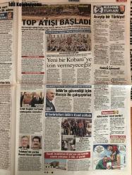 Sözcü Gazetesi, 9 Ekim 2017,  Yılmaz Büyükerşen, Saygı Öztürk, Rahmi Turan, Celâl Ülgen, Mehmetçik, Recep Tayyip Erdoğan, Binali Yıldırım, Devlet Bahçeli, Cemil Yaman, Yusuf Toltar, Asuman Aranca, Nurettin Özdebir, Erdoğan Süzer, Vedat Erdem, Kamil Elibol, Ayşe Sucu, Yekta Güngör Özden, Murat Muratoğlu, Zeynep Gürcanlı, Cenk Tosun, Mircea Lucescu, İgor Tudor, Martin Linnes, Mevlüt Erdinç, Bafetimbi Gomis, Elif Elmas, Josef de Souza, Mathieu Valbuena, Alper Potuk, Tuvana Türkay, Aykut Kocaman, Mehmet Topal, Rahmi Özcan, Serkan Dereli, Mustafa Cengiz, Asuman Aranca, Ataman Güneyligil, Mesut Yıldırım,  Puan Durumu, Finlandiya-Türkiye, Ukrayna-Hırvatistan, Cenk: Tüm Ülkeyi Üzdük, Mircea Lucescu'nun A Milli Takım İle İlgili Yorumu, Beşiktaş'tan Tarihi Jest, Ampute Milli Takımı'nın Başarısı, Gomis Rekor Kırar