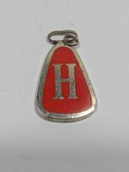 A28-----1970'LERDEN H HARFİ METAL ANAHTARLIK UCU