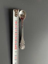 Almanya 1970ler gül desenli çay kaşığı