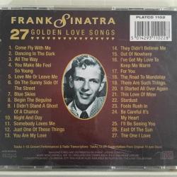 Frank Sinatra - 27 Golden Love Songs / CD
