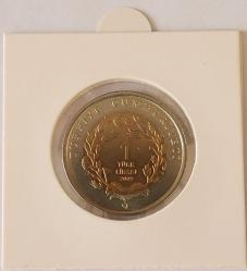 2009 1 Lira Elephant (Fil) Hatıra Parası (Bi Metal)  (173)