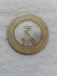 P32----MADENİ PARA-- ---2016 HİNDİSTAN 10 RUPİ