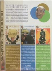 Louis de Funes Koleksiyonu ( ÖZEL KOLEKSİYONER KUTU ) ( Cimri - Daldaki Otomobil - Şahane Oyun ) ( Türkçe Dublaj ) ( AMBALAJINDA - SIFIR ) DVD
