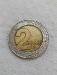 P31---MADENİ PARA---2006 GÜRCİSTAN 2 LARİ
