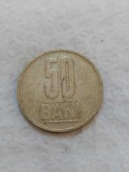P40---MADENİ PARA-----2015 ROMANYA 50 BANİ