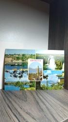 Cennet Antalyadan Görüntüler 5 Parçalı Muhtelif Görünüş Kartpostal 10x15 cm.