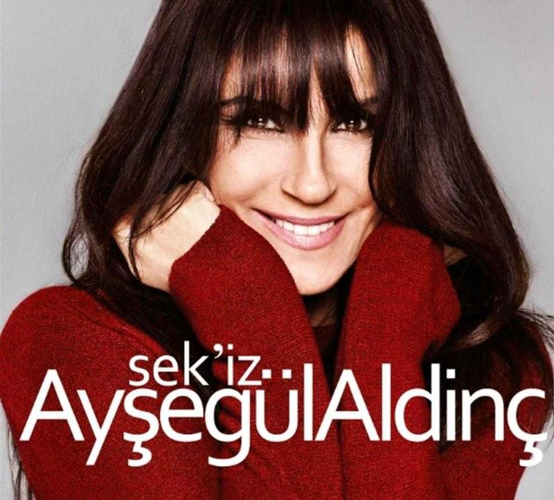 Ayşegül Aldinç Sek iz Türkçe Müzik CD ALBÜM  AMBALAJINDA  