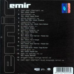 Emir - Ben Sen Olamam ( Türkçe Müzik CD ALBÜM ) ( AMBALAJINDA - SIFIR ) CD