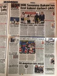 Sözcü Gazetesi, 7 Mart 2017,  Bekir Coşkun, Yılmaz Özdil, Emin Çölaşan, Saygı Öztürk, Rahmi Turan, Aytun Çıray, Selami Şahin, Yılmaz Özdil, Murat Muratoğlu, İsmail Şahin, Soner Yalçın, Gökmen Ulu, Özlem Gürses, Nihat Zeybekci, Mevlüt Çavuşoğlu, Taner Yıldız, Deniz Baykal, Aziz Kocaoğlu, Fatma Şahin, Musa Yıldırım, Meral Akşener, Pankart Daha Some Toplatid, Larin Cusu, Arabük'e 90+3'te Attigi In Derdiyok, Dün Akşam Anın Yüzünü Güldürdü, Sezonun İlk Haftasında G.Saray'in, Igor Tudor Yönetimindeki Karabük Karşısında 1-0 Kazandığı Maçta Cimbom'a Puan Kazandiran Golü De 90-3'te Yine Kafayla Eren Atmişti, Gurbetçi Yıldız 5. Kez Kafa Ile Fileleri Sarsarak Bu Alanda Ligin En Başandı İsmi Oldu, Toplam 10 Gole Ulaşan Eren Maç Sonrası 