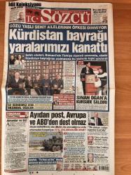 Sözcü Gazetesi, 5 Mart 2017, Abudik Gubidik, Siyaset, Ahlak, Demokrasi, Bey, Bekir Coşkun, Emin Çölaşan, Şencan Bayramoğlu, Beyza Tufan, Melih Gökçek, Rahmi Turan, Sinan Oğan, ABD, Deniz Baykal, Necati Doğru, Saygı Öztürk, Muharrem İnce, Yıldırım, Aydın, Koray Aydın, Ege Cansen, Altay Bayındır, Attila Szalai, Mert Müldür, Marcel Tisserand, Gökhan Gönül, Ozan Tufan, Jose Sosa, Bright Osayi-Samuel, Mesut Özil, Mbwana Samatta, Enner Valencia, Antrenör: Vitor Pereira, Fenerbahçe, Altay Bayındır, Attila Szalai, Mert Müldür, Marcel Tisserand, Gökhan Gönül, Ozan Tufan, Jose Sosa, Bright Osayi-Samuel, Mesut Özil, Mbwana Samatta, Enner Valencia, Vitor Pereira, Galatasaray, Fernando Muslera, Marcao, Christian Luyindama, Patrick van Aanholt, Şener Özbayraklı, Berkan Kutlu, Emre Akbaba, Kerem Aktürkoğlu, Oğulcan Çağlayan, Halil Dervişoğlu, Mostafa Mohamed, Fatih Terim, Beşiktaş, Ersin Destanoğlu, Valentin Rosier, Domagoj Vida, Welinton, Rıdvan Yılmaz