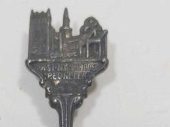 K50---GÜMÜŞ KAPLAMA AVRUPA DEKORATİF ÇAY KAŞIĞI