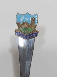 K50---MİNELİ LONDRA ÇELİK DEKORATİF KAŞIK