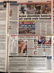 Sözcü Gazetesi, 1 Ekim 2016, Bekir Coşkun, Yılmaz Özdil, Emin Çölaşan, Özlem Gürses, Korgeneral İ. Metin Temel, Rahmi Turan, Sinan Meydan, Necati Doğru, Gökmen Ulu, Volkan Babacan, Onur Kıvrak, Harun Tekin, Şener Özbayraklı, Hasan Ali Kaldırım, İsmail Köybaşı, Kaan Ayhan, Ahmet Çalık, Çağlar Söyüncü, Hakan Balta, Ömer Toprak, Emre Mor, Mehmet Topal, Ozan Tufan, Volkan Şen, Hakan Çalhanoğlu, Okay Yokuşlu, Tolga Ciğerci, Yasin Öztekin, Olcay Şahan, Mevlüt Erdinç, Yunus Mallı, Enes Ünal, Cenk Tosun,
