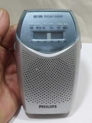 RD1---PHILIPS ESKİ EL RADYOSU--ANTENİ KIRIK ÇALIŞMIYOR