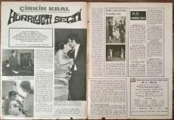 1968 Tarihli Ses Dergisi, Yılmaz Güney Kapaklı, Derginin İç Sayfaları Eksiktir, (MEVCUT RESİMLERİ- Kapak dahil 24 sayfadır) (RESİMDEKİ ÜRÜN GÖNDERİLECEKTİR)