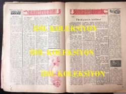 Büyük Doğu Dergisi (Dönemine ait, Orijinal) - Necip Fazıl Kısakürek - 56. SAYI - 29 KASIM 1946 - REFİK FİKRET - RIZA BEŞER - KAZIM NAMİ - MAZHAR ONAD - ADIDEĞMEZ - HAKKI KAMİL - CEMAL TOLLU - DR. RUSÇUKLU HAKKI - KİLİSLİ RIFAT - SALİH ZEKİ - SAMİHA AYVERDİ - SAMİ KARAYEL - SELAHADDİN GÜNGÖR - NE GÜN FİKİR TOPU ETRAFINDA KÜMELENECEĞİZ? - İÇTİMAİ ÇÖKÜNTÜLERDE ROL OYNAYAN MÜESSİR - BUGÜNKÜ HAYAT PAHALILIĞININ EN MÜHİM AMİLLERİ - POETİKA: 9 - ŞİİR VE DİN - İMAN VE BİRLİK BABINDA - TEKEL MAMÜLLERİ - KIYAMET GÜNÜ - HALKADAN PIRILTILAR - TUTTUĞUMUZ YOL - BİZDE RESİM - MÜSBET İLİMLER SANAT OLUNCA - PEYAMİ SAFA - GELEN NESİL - DEVŞİRMECİLİK RUHU - BOYKOT - ZAVALLI TÜRKÇE - EDEBİYAT MAHKEMESİ, BAY NURULLAH ATAÇ