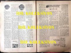Büyük Doğu Dergisi (Dönemine ait, Orijinal) - Necip Fazıl Kısakürek - 56. SAYI - 29 KASIM 1946 - REFİK FİKRET - RIZA BEŞER - KAZIM NAMİ - MAZHAR ONAD - ADIDEĞMEZ - HAKKI KAMİL - CEMAL TOLLU - DR. RUSÇUKLU HAKKI - KİLİSLİ RIFAT - SALİH ZEKİ - SAMİHA AYVERDİ - SAMİ KARAYEL - SELAHADDİN GÜNGÖR - NE GÜN FİKİR TOPU ETRAFINDA KÜMELENECEĞİZ? - İÇTİMAİ ÇÖKÜNTÜLERDE ROL OYNAYAN MÜESSİR - BUGÜNKÜ HAYAT PAHALILIĞININ EN MÜHİM AMİLLERİ - POETİKA: 9 - ŞİİR VE DİN - İMAN VE BİRLİK BABINDA - TEKEL MAMÜLLERİ - KIYAMET GÜNÜ - HALKADAN PIRILTILAR - TUTTUĞUMUZ YOL - BİZDE RESİM - MÜSBET İLİMLER SANAT OLUNCA - PEYAMİ SAFA - GELEN NESİL - DEVŞİRMECİLİK RUHU - BOYKOT - ZAVALLI TÜRKÇE - EDEBİYAT MAHKEMESİ, BAY NURULLAH ATAÇ