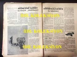 Büyük Doğu Dergisi (Dönemine ait, Orijinal) - Necip Fazıl Kısakürek - 56. SAYI - 29 KASIM 1946 - REFİK FİKRET - RIZA BEŞER - KAZIM NAMİ - MAZHAR ONAD - ADIDEĞMEZ - HAKKI KAMİL - CEMAL TOLLU - DR. RUSÇUKLU HAKKI - KİLİSLİ RIFAT - SALİH ZEKİ - SAMİHA AYVERDİ - SAMİ KARAYEL - SELAHADDİN GÜNGÖR - NE GÜN FİKİR TOPU ETRAFINDA KÜMELENECEĞİZ? - İÇTİMAİ ÇÖKÜNTÜLERDE ROL OYNAYAN MÜESSİR - BUGÜNKÜ HAYAT PAHALILIĞININ EN MÜHİM AMİLLERİ - POETİKA: 9 - ŞİİR VE DİN - İMAN VE BİRLİK BABINDA - TEKEL MAMÜLLERİ - KIYAMET GÜNÜ - HALKADAN PIRILTILAR - TUTTUĞUMUZ YOL - BİZDE RESİM - MÜSBET İLİMLER SANAT OLUNCA - PEYAMİ SAFA - GELEN NESİL - DEVŞİRMECİLİK RUHU - BOYKOT - ZAVALLI TÜRKÇE - EDEBİYAT MAHKEMESİ, BAY NURULLAH ATAÇ