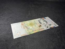 50 Cent Bahamalar 2019 Central Bank of The Bahamas Fifty Cent UNC Çil