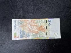 50 Cent Bahamalar 2019 Central Bank of The Bahamas Fifty Cent UNC Çil