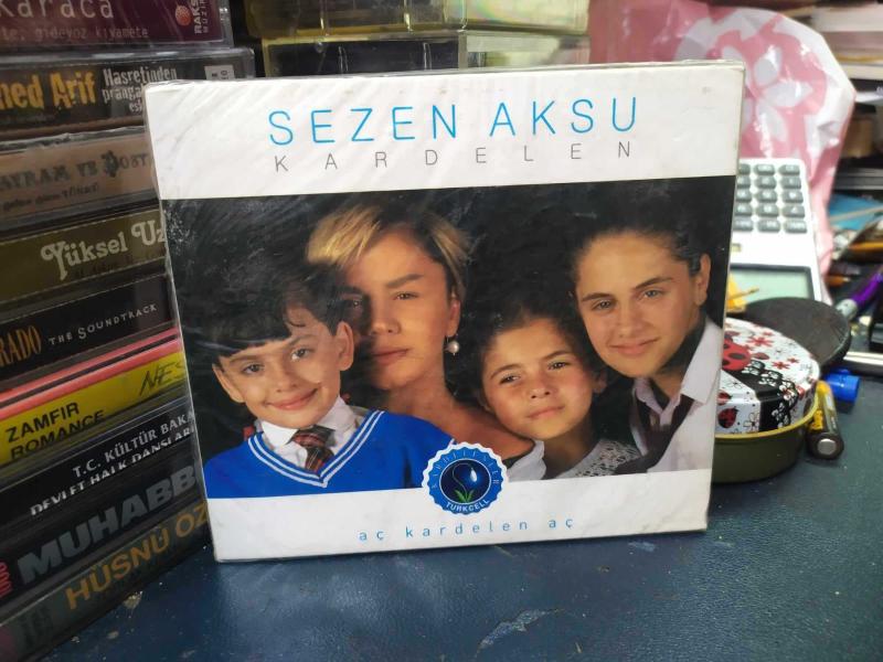 SEZEN AKSU KARDELEN AMBALAJLI CD TURKCELL ÇGYD ve  