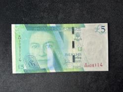 CEBELİTARIK GİBRALTAR 5 Pounds 2020 P42 UNC Çil SERİ NO B/AA 008114 ÇİL
