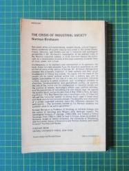 The Crısıs Of Industrıal Socıety