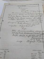KLS1---1932 BEYOĞLU 3. NOTER DAİRESİ SENET PROTESTO EVRAKI