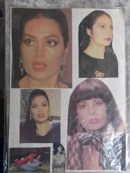 Türkan Şoray ile Kızı Yağmur Ünal  Çeşitli Gazete Dergi ve Haber Sayfalarından kesilmiş 14 adet fotoğraflı 20*30cm ebadında arkalı önlü boş kağıda yapıştırılmıştır.