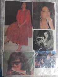 Türkan Şoray Çeşitli Gazete Dergi ve Haber Sayfalarından kesilmiş 11 adet fotoğraflı 20*30cm ebadında arkalı önlü boş kağıda yapıştırılmıştır.