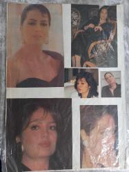 Türkan Şoray Çeşitli Gazete Dergi ve Haber Sayfalarından kesilmiş 11 adet fotoğraflı 20*30cm ebadında arkalı önlü boş kağıda yapıştırılmıştır.