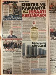 Sözcü Ekonomi Dünyası Gazetesi, 28 Aralık 2018,  Ege Cansen, Recep, Fuat Erbil, Timur Bayındır, Adnan Bali, Hakan Ateş, Hakan Binbaşgil, Ümit Leblebici, Murat Muratoğlu,  Destek Ve Kampanyalar Otomotiv İçin Kurtaramadı, Gayrimenkul Sektörü Zor Bir Yılı Geride Bırakıyor, İnşaat Sektörü İçin Zor Bir Yıl Oldu, Zorlu Yıl, 2019 Ekonomi, 2019'un İlk Yarısı İş Dünyası İçin Zor Bir Dönem Olacak, Güven Olmadan Bereket Olmaz, Enflasyonda Normalleşme Faizi Rahatlatır, Ticaret Savaşları Çarpacak, Turizmci Gelire Odaklandı, Büyümeyi Dışarıda Arayacaklar, Fonlama Maliyeti Önemli Olacak, Temkinli Olmakta Fayda Var, Reformlar Hız Kazanmalı, 2019'un Tuhaf Hikayesi: Türkiye Ekonomisi
